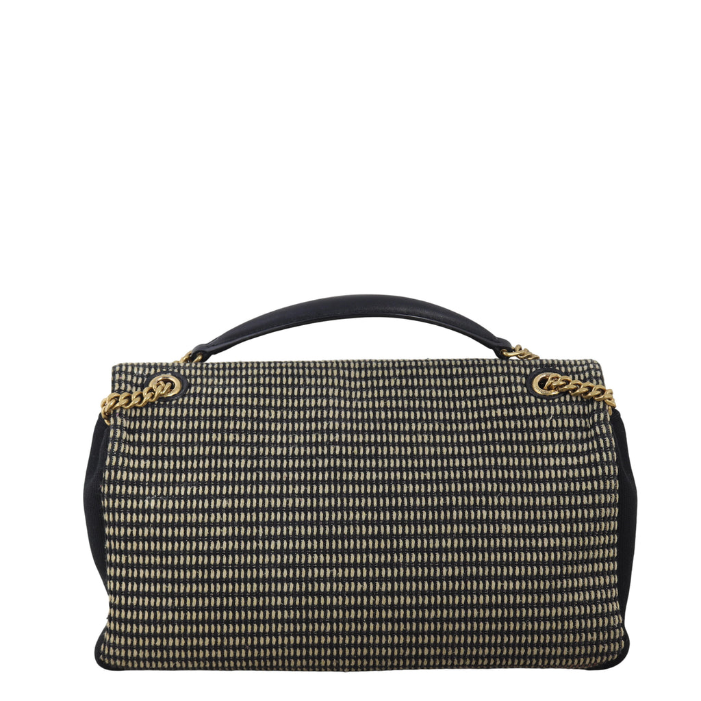 Saint Laurent Rive Gauche Chain Bag Embroidered