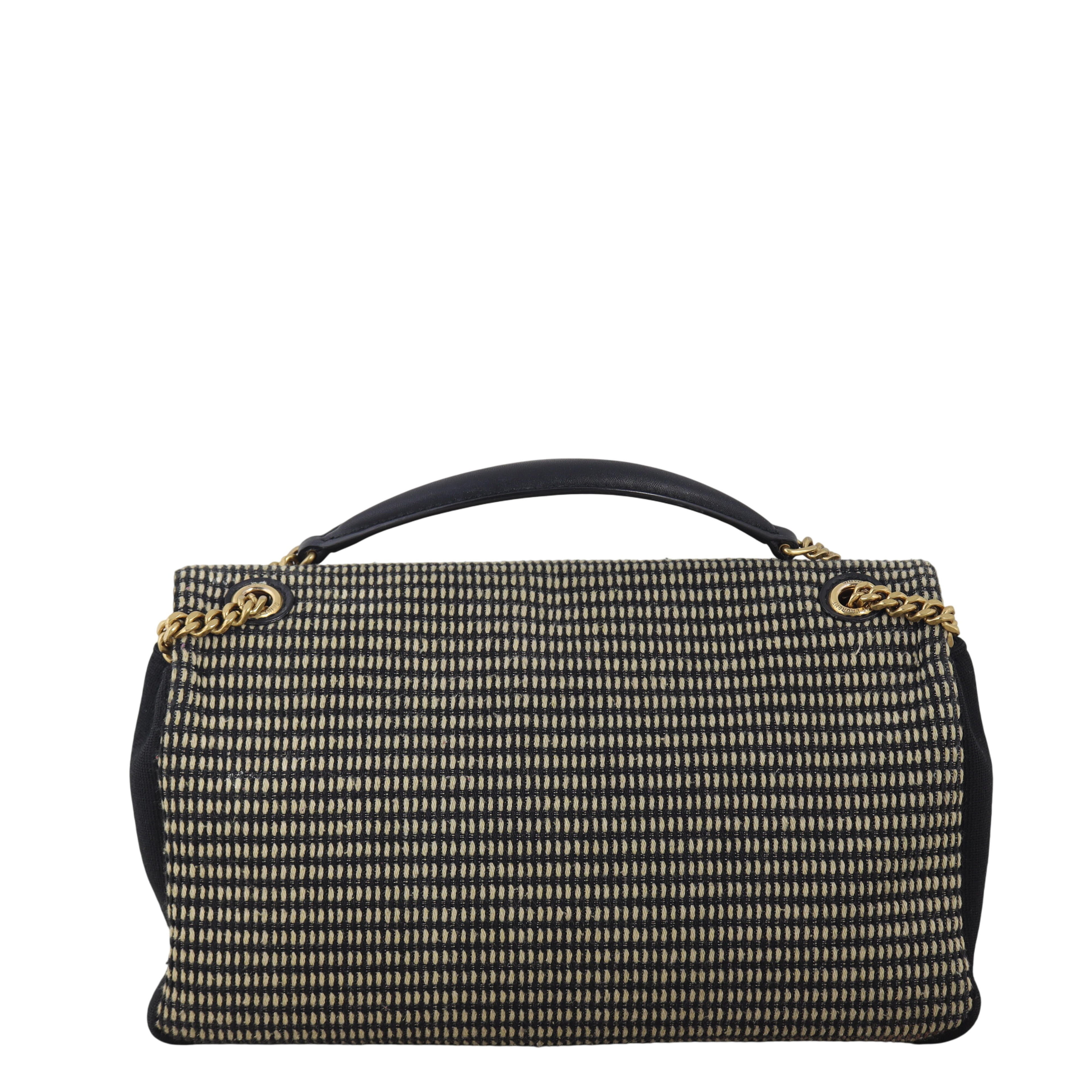 Saint Laurent Rive Gauche Chain Bag Embroidered