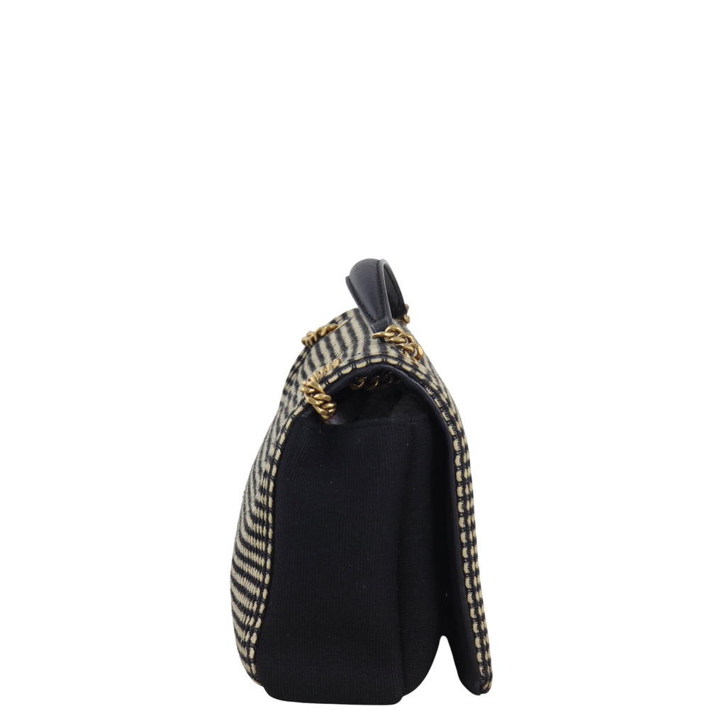 Saint Laurent Rive Gauche Chain Bag Embroidered