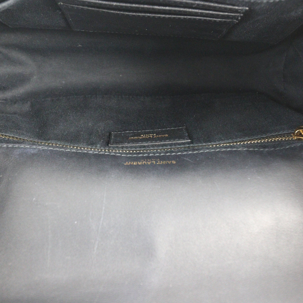 Saint Laurent Rive Gauche Chain Bag Embroidered