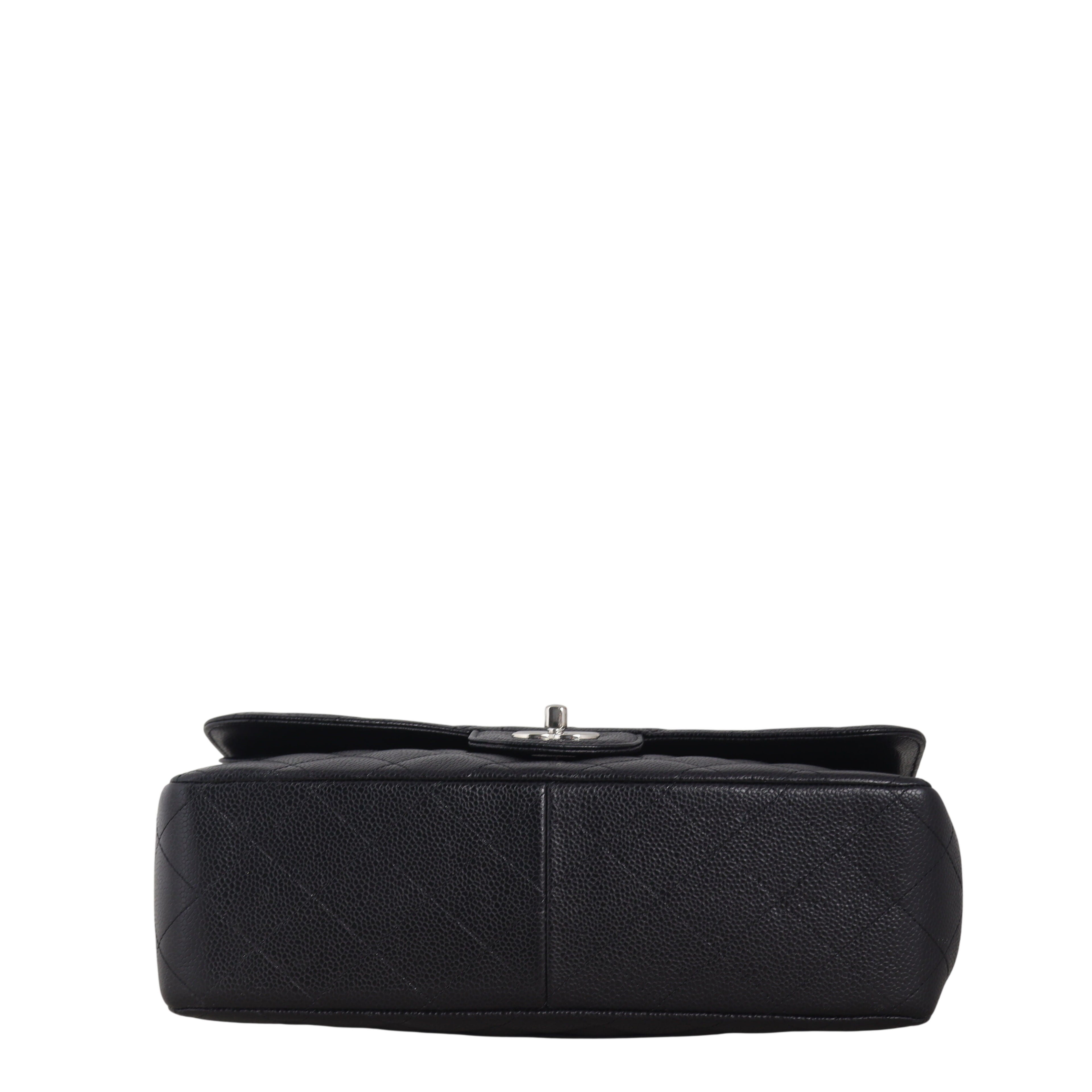 Chanel Classic Double Flap Jumbo Caviar