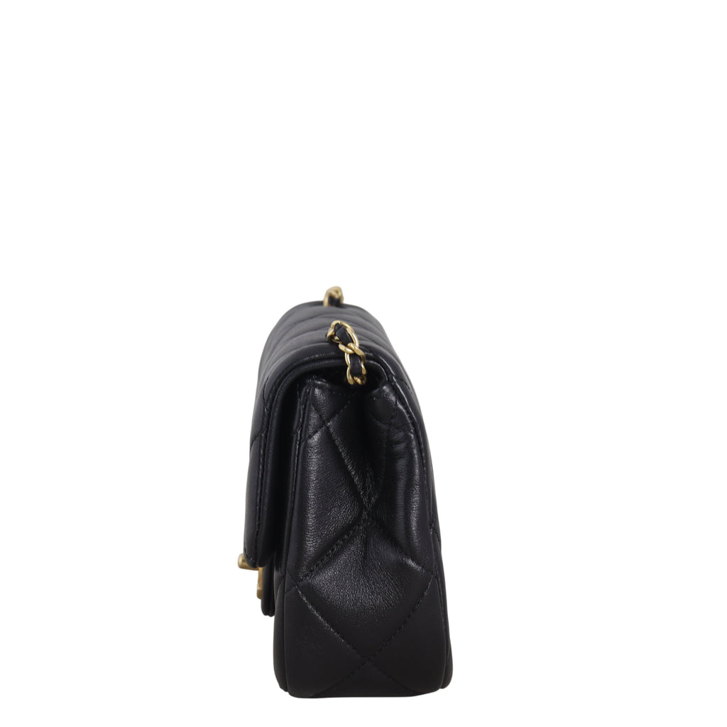Chanel Double Pearl Mini Flap Bag