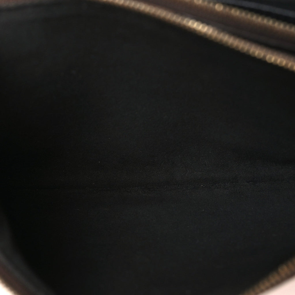 Reverse Monogram Giant Double Zip Pochette