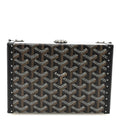 Goyardine Minaudiere Trunk Bag Black