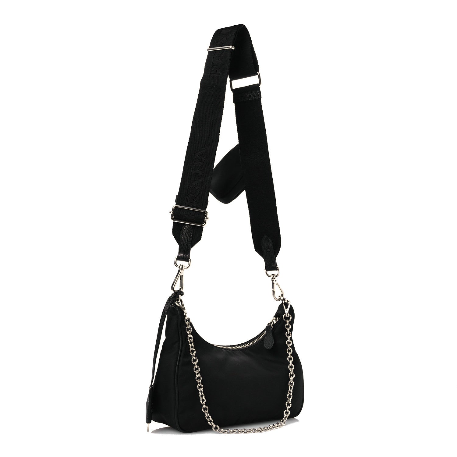 Nylon Re-Edition 2005 Shoulder Bag Black