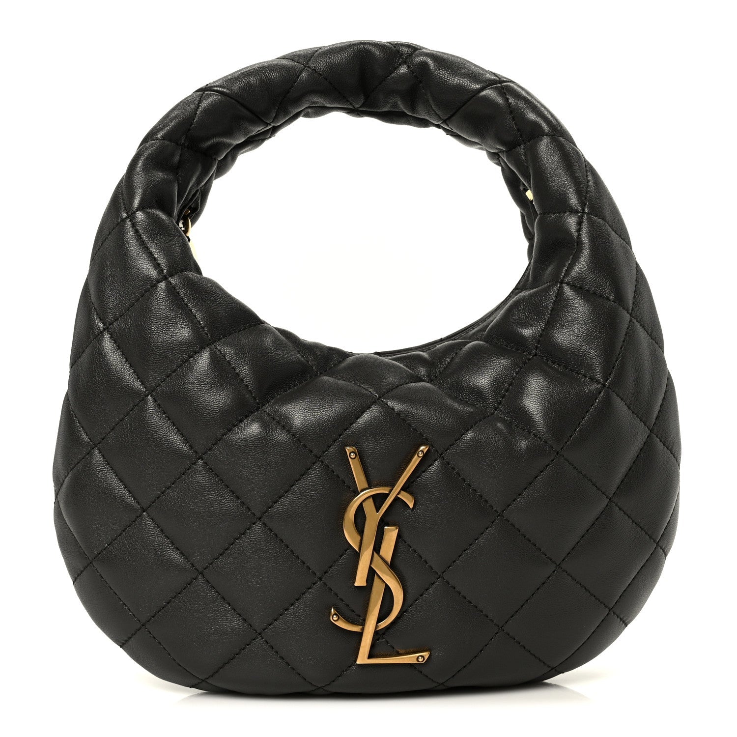 Lambskin Quilted Icarino Bag Urban Grey