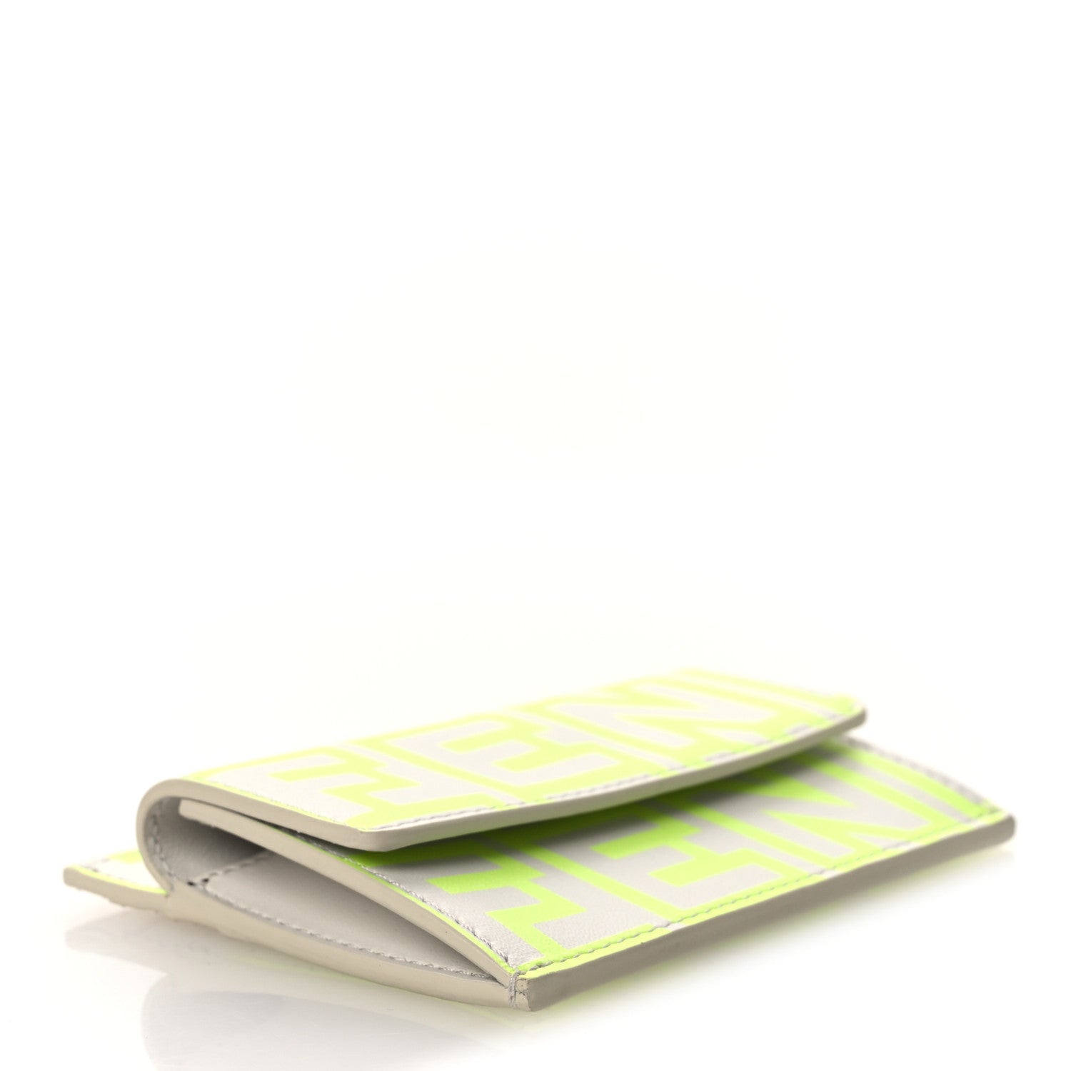 X MARC JACOBS Nappa Vitello King Logo Print holder White