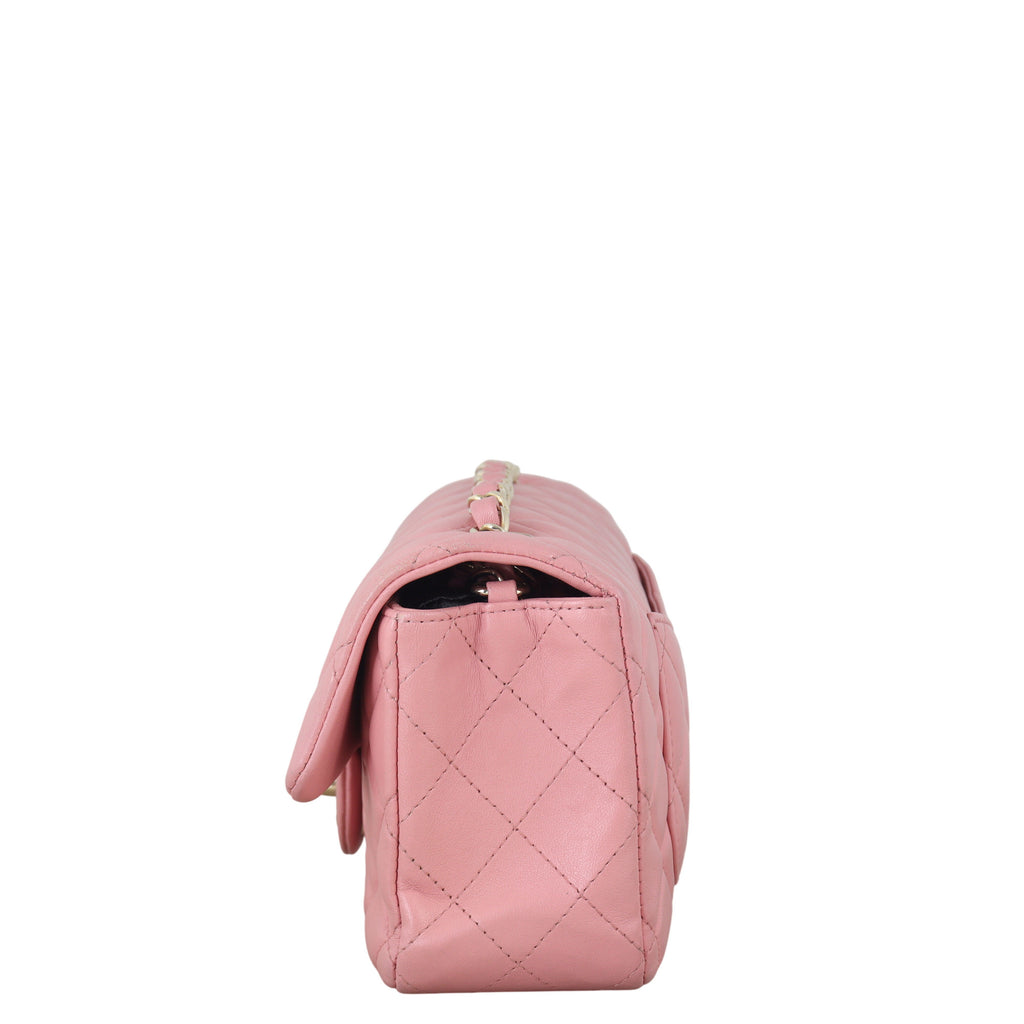 Chanel Classic Flap Mini Rectangular Bag Lambskin