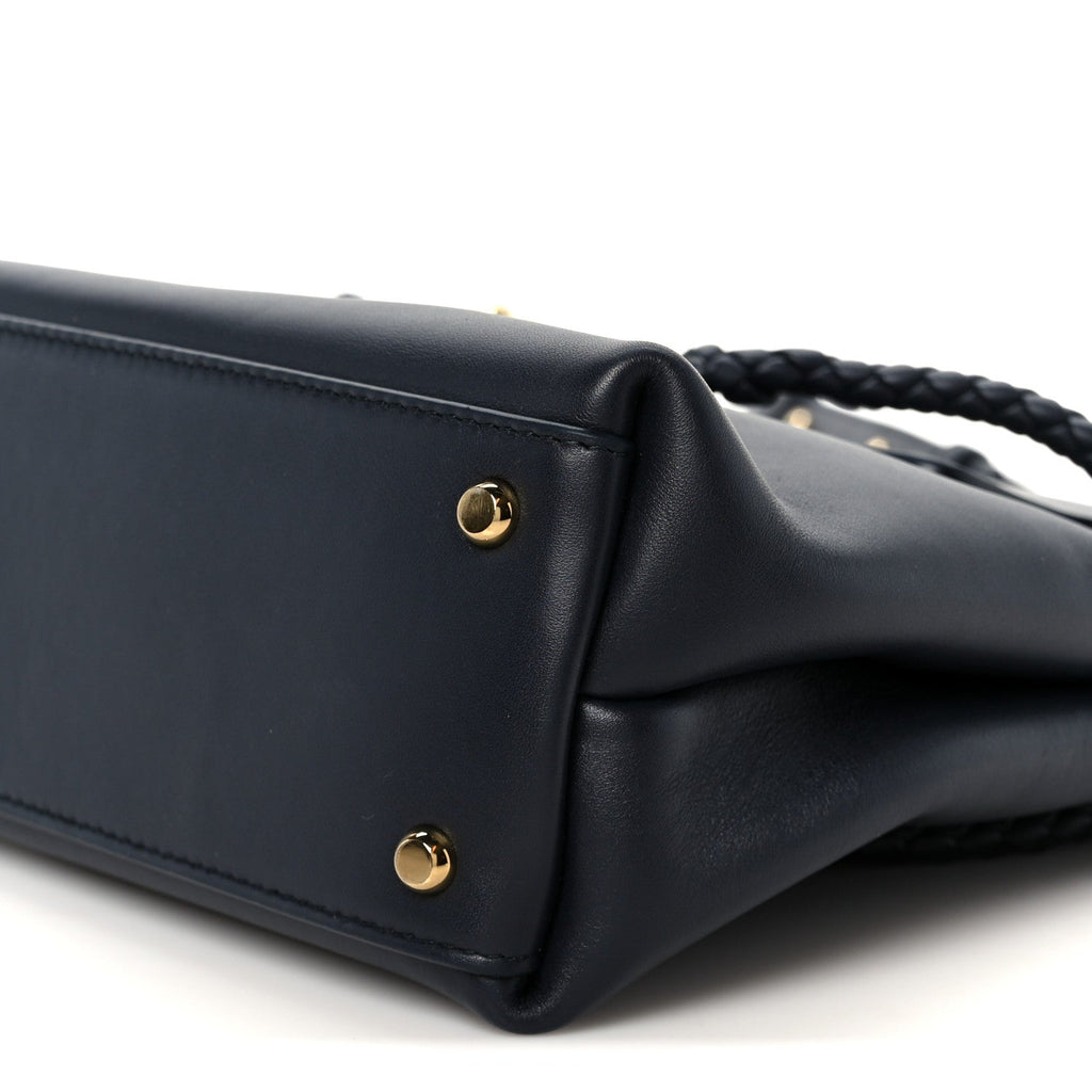 Silky Calfskin Small Ciao Ciao Black