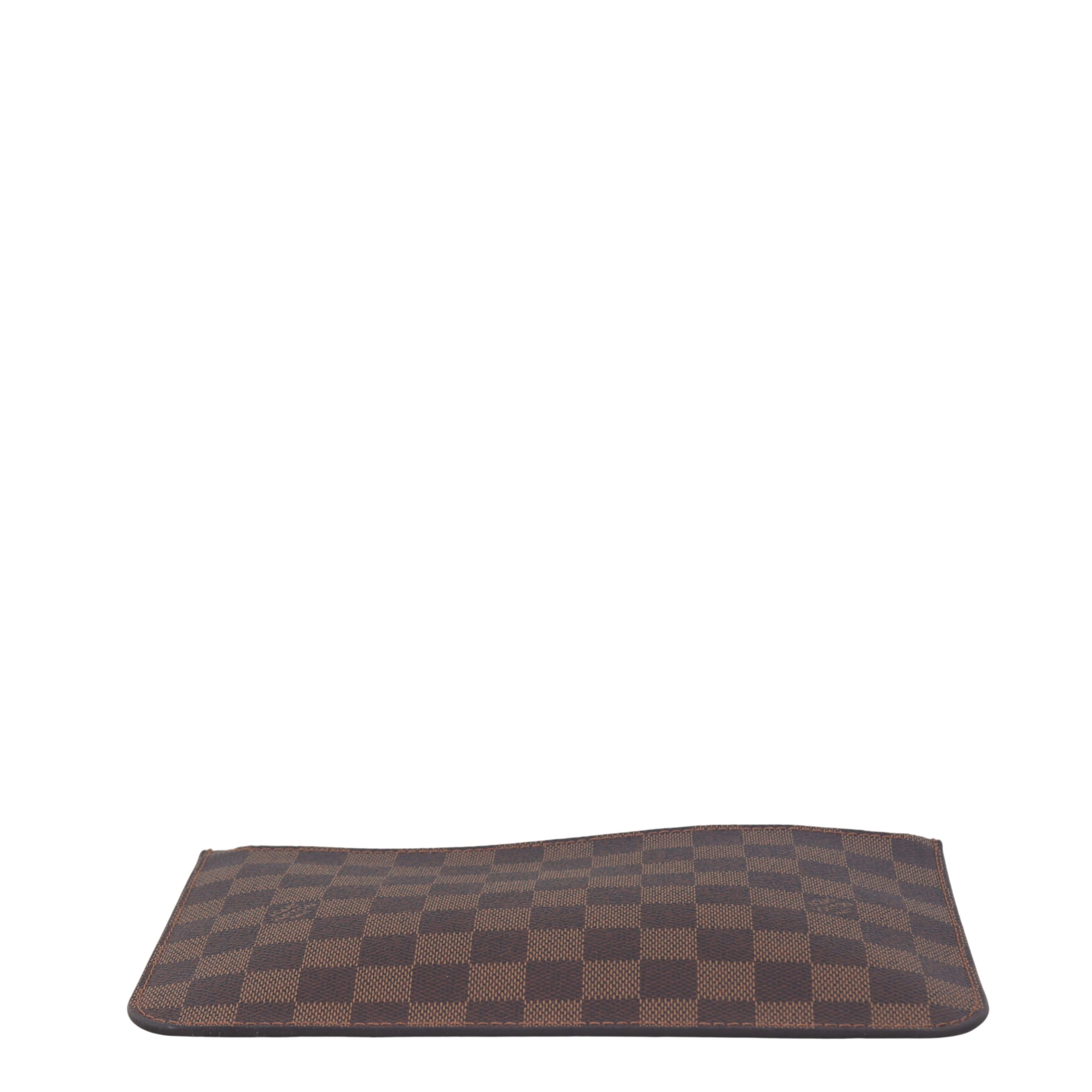 Louis Vuitton Neverfull Pochette Damier Ebene
