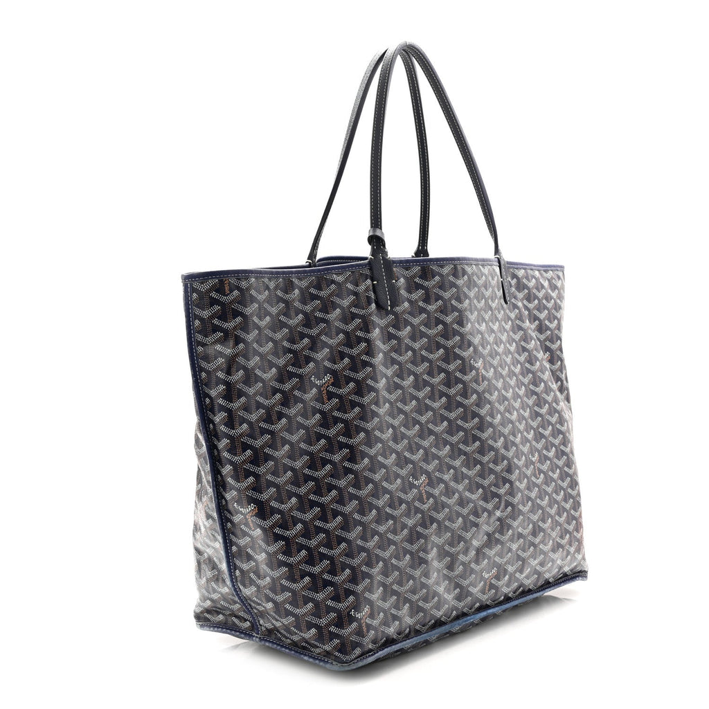 Goyardine Reversible Anjou GM Navy