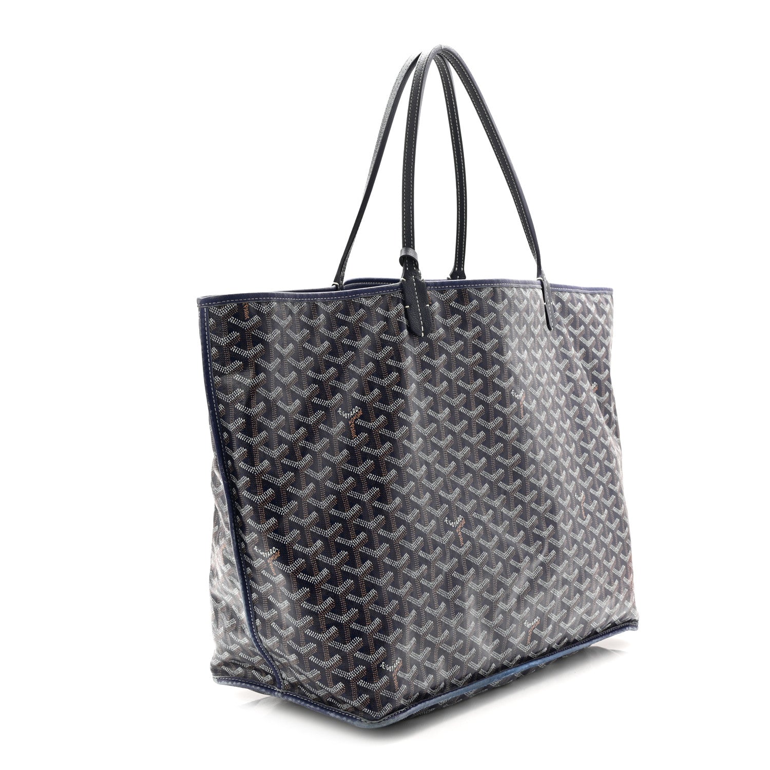 Goyardine Reversible Anjou GM Navy