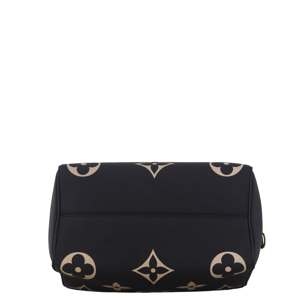 Louis Vuitton Speedy 25 Bandouliere Monogram Empreinte Giant Bicolour