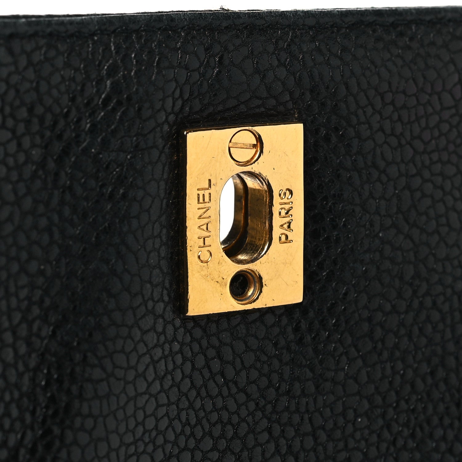 Caviar Quilted Backpack Black