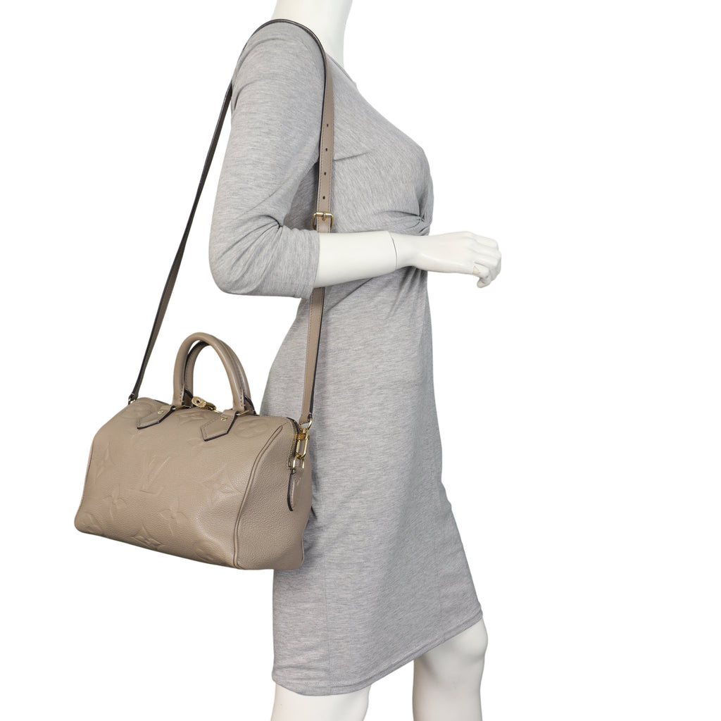 Louis Vuitton Speedy 25 Bandouliere Monogram Empreinte Giant