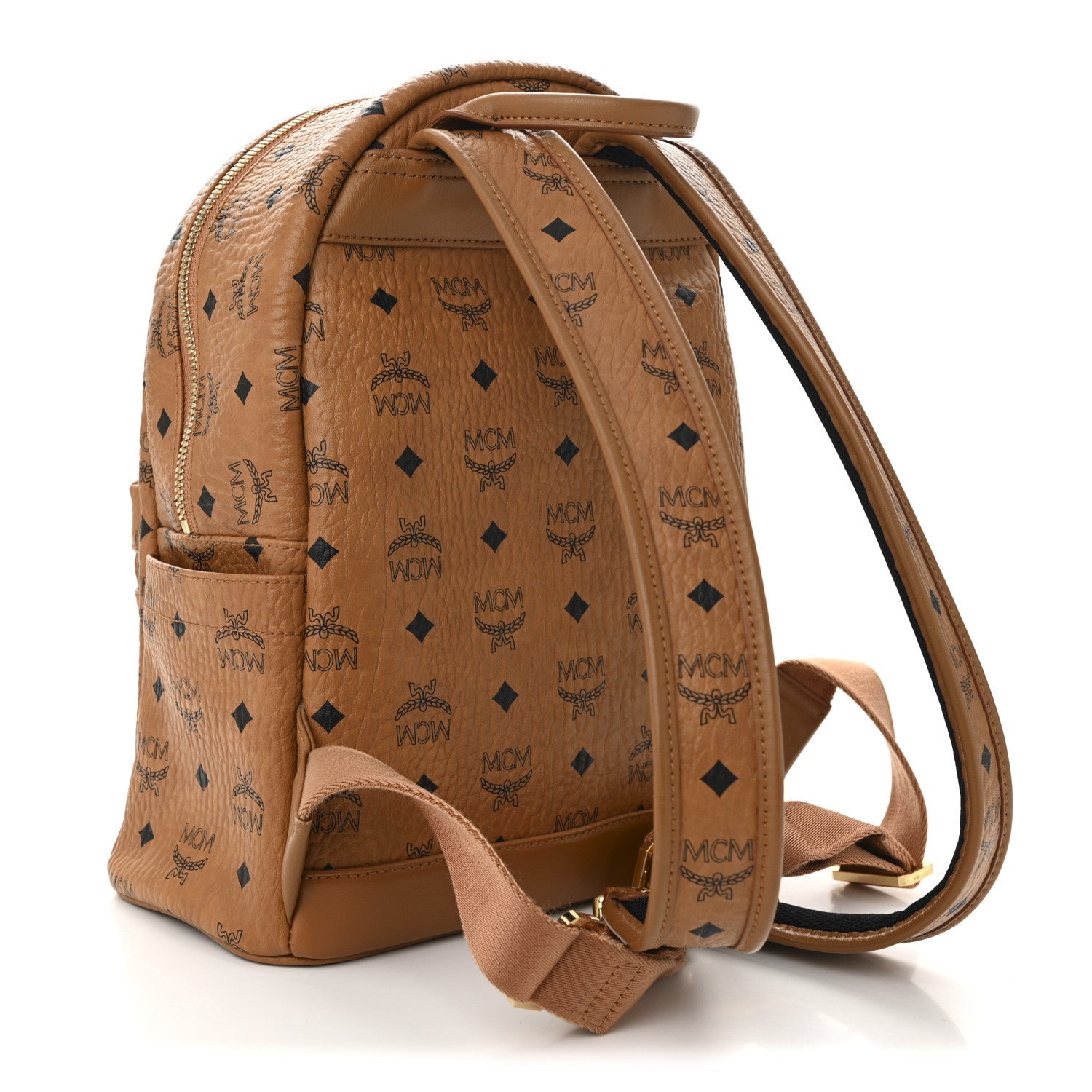 Visetos Small Stark Rabbit Backpack Cognac