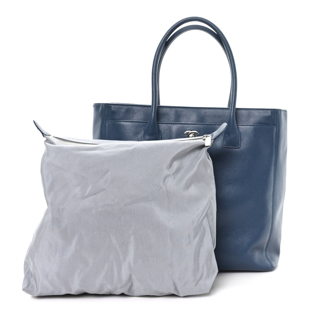 Caviar Tall Cerf Tote Blue