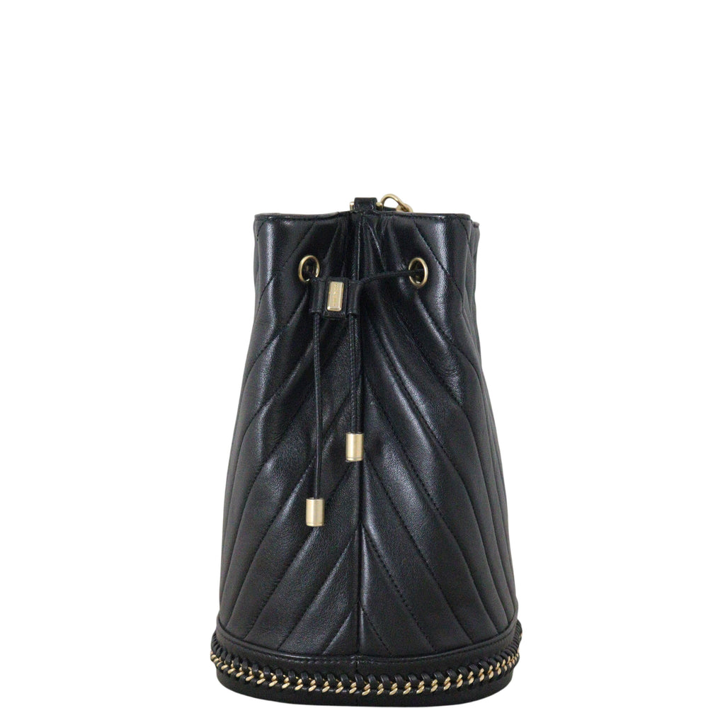 Chanel Paris Cosmopolite Bucket Bag Chevron