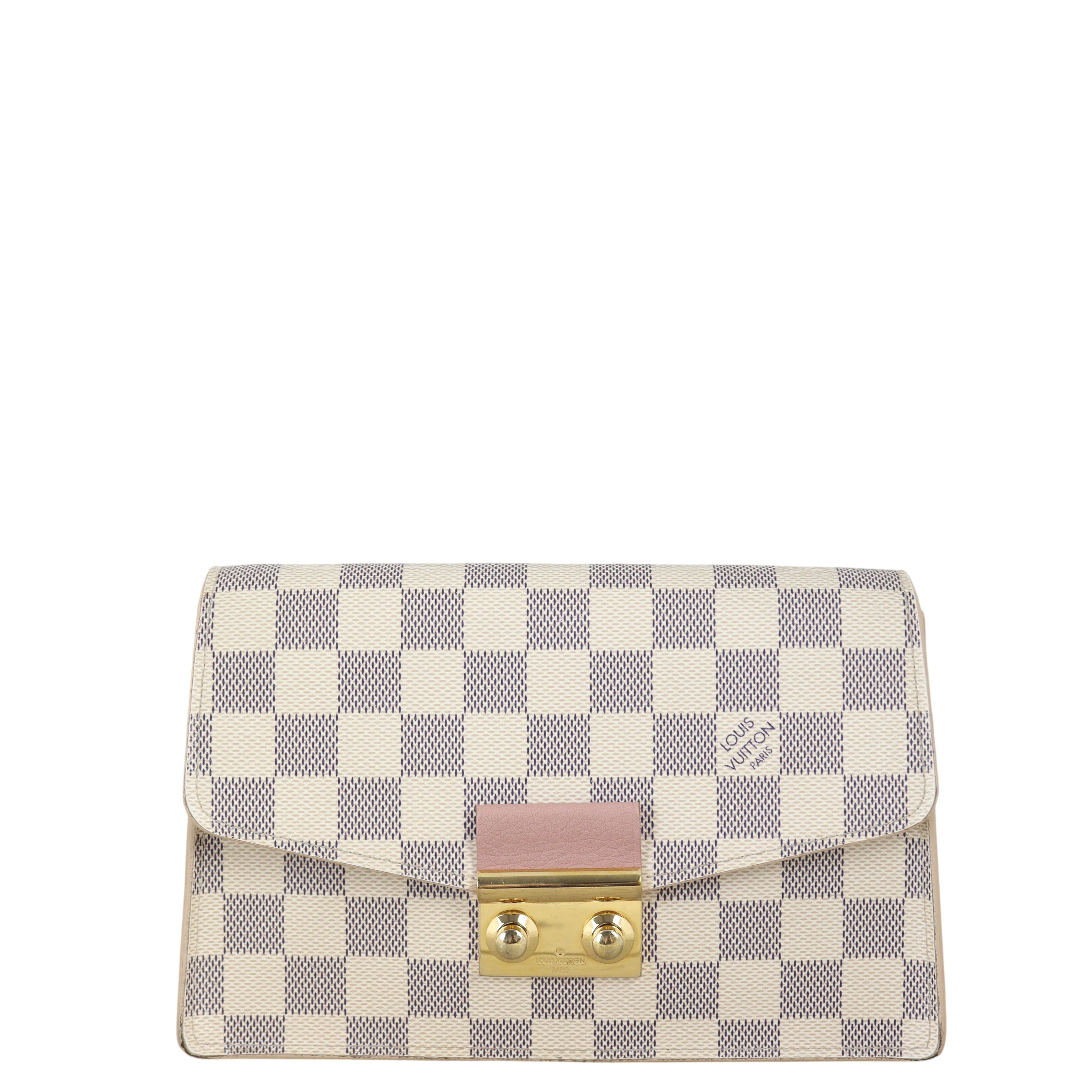 Louis Vuitton Croisette Chain Wallet Damier Azur