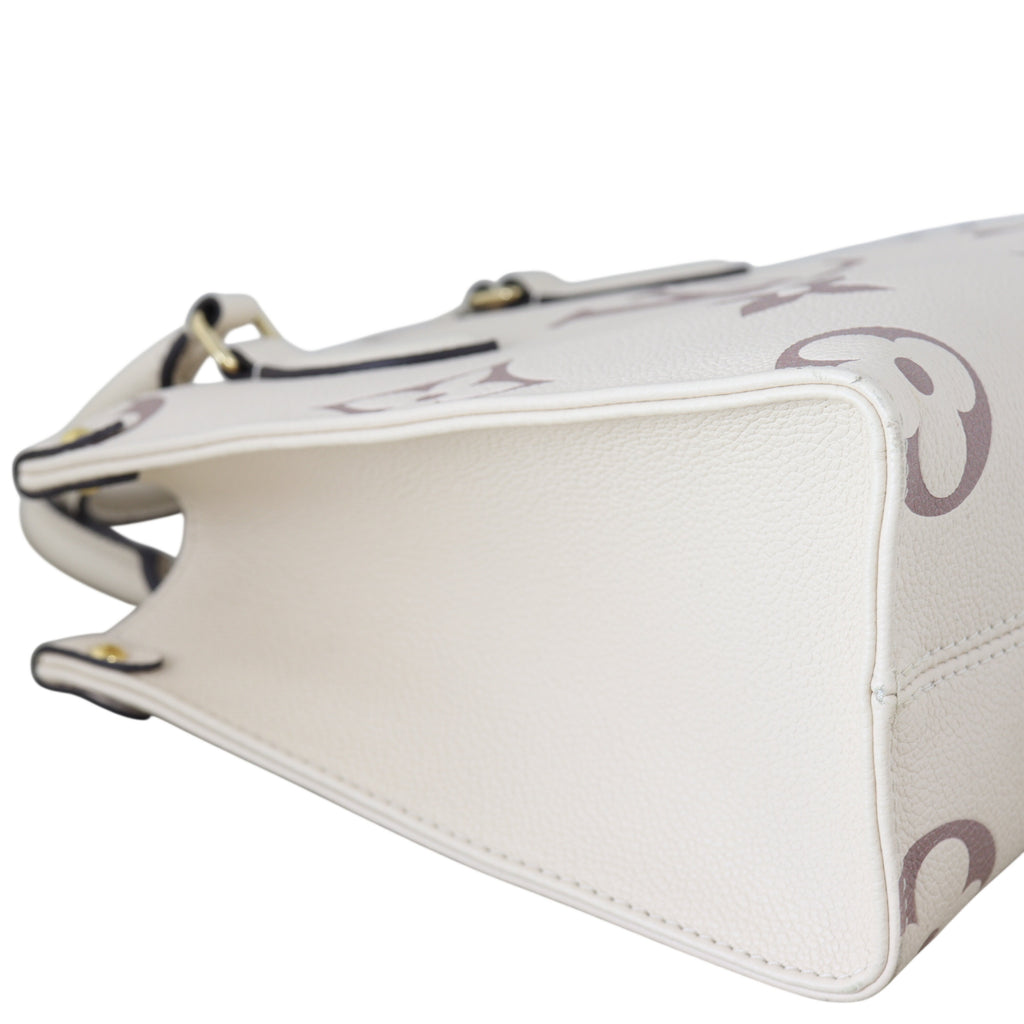 Louis Vuitton OnTheGo PM Monogram Empreinte Giant Bicolour