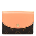Monogram Rosalie Coin Purse Apricot