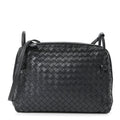 Nappa Intrecciato Nodini Bag Black