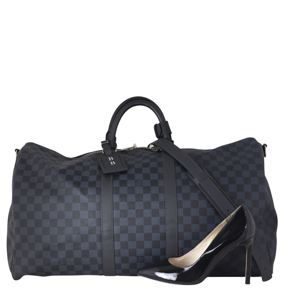 Louis Vuitton Keepall 55 Bandouliere Damier Cobalt