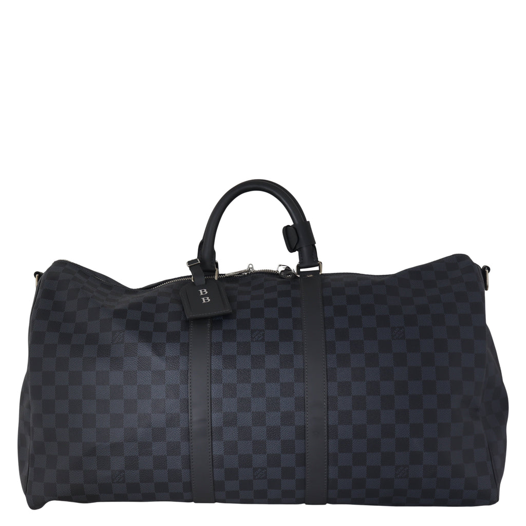 Louis Vuitton Keepall 55 Bandouliere Damier Cobalt