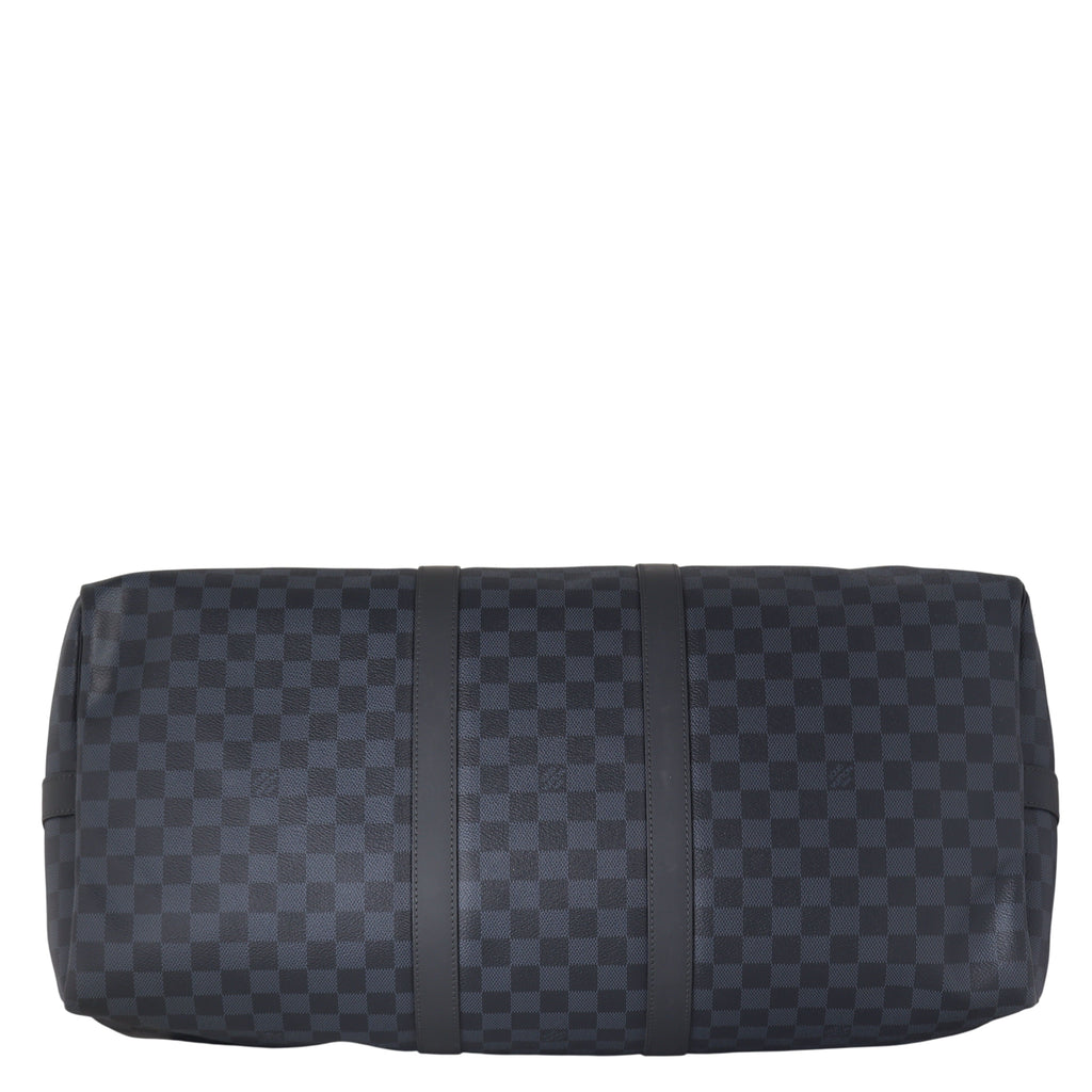 Louis Vuitton Keepall 55 Bandouliere Damier Cobalt