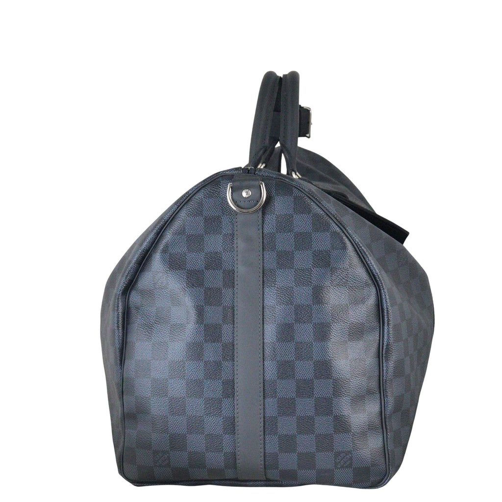 Louis Vuitton Keepall 55 Bandouliere Damier Cobalt