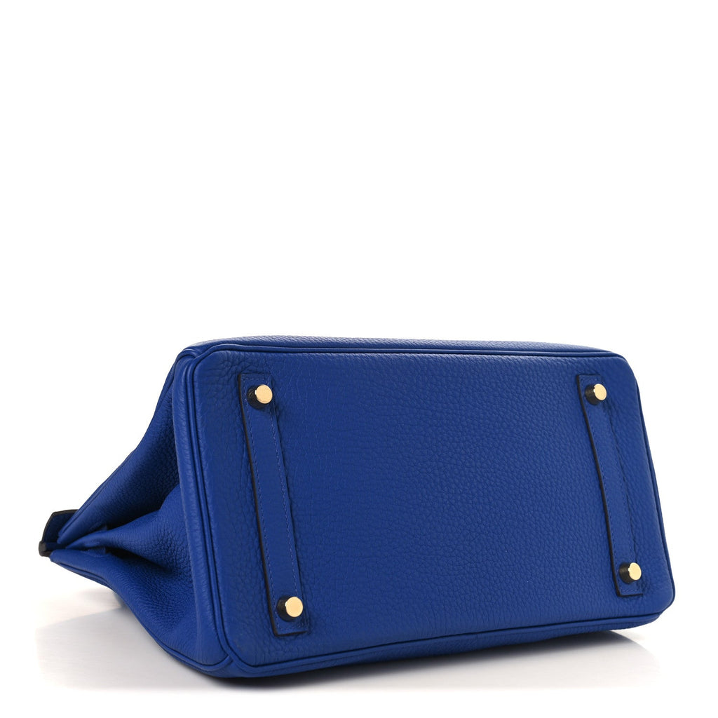 Togo Birkin 30 Bleu Electrique