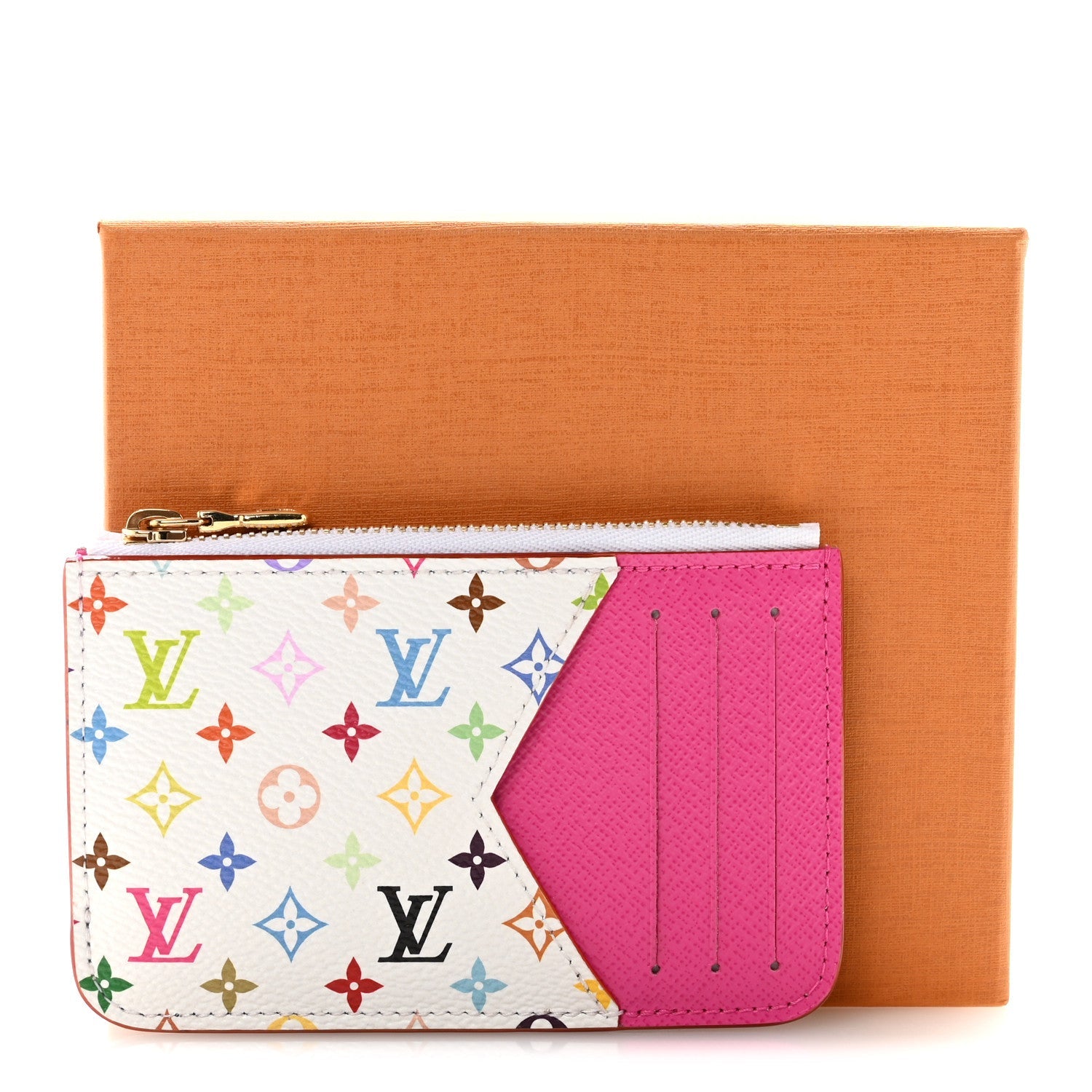 LV X TM Monogram Romy  Holder Kawaii Pink