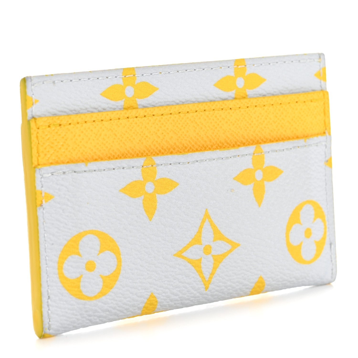 Monogram Glow Double  Holder Gray Yellow