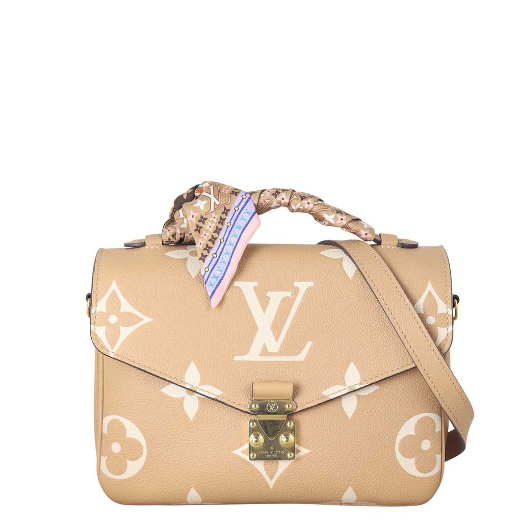 Louis Vuitton Pochette Metis Monogram Empreinte Giant Bicolour
