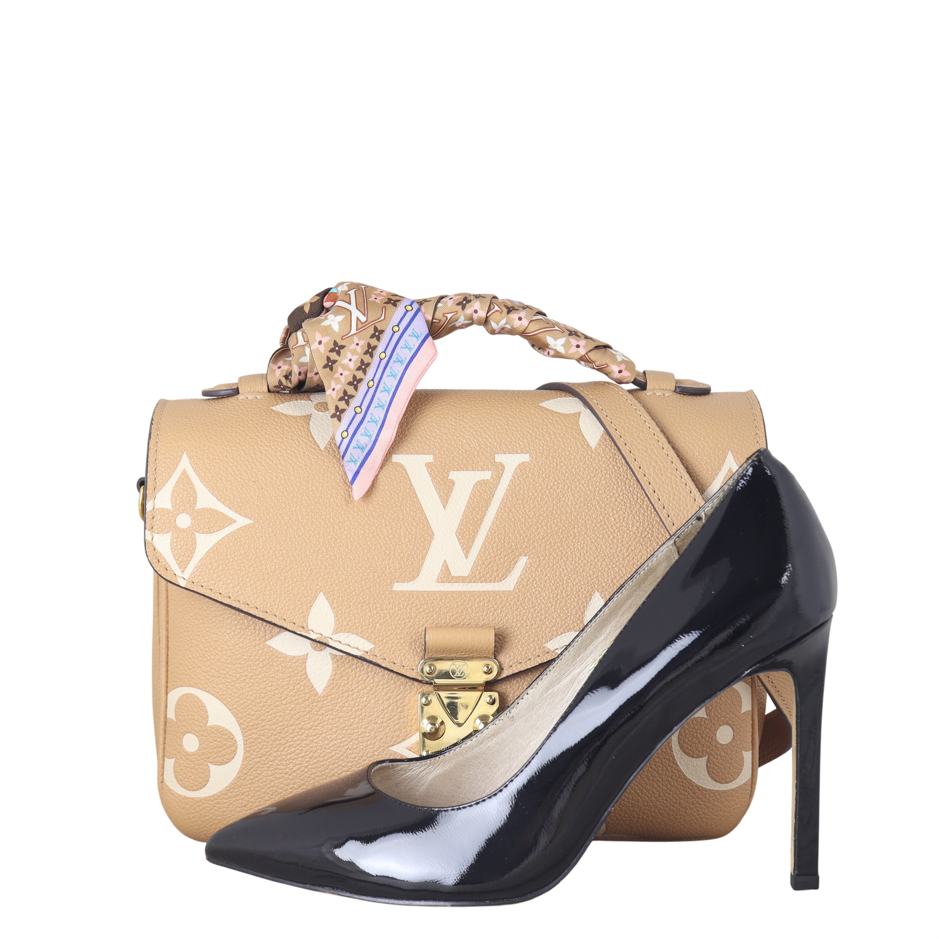 Louis Vuitton Pochette Metis Monogram Empreinte Giant Bicolour