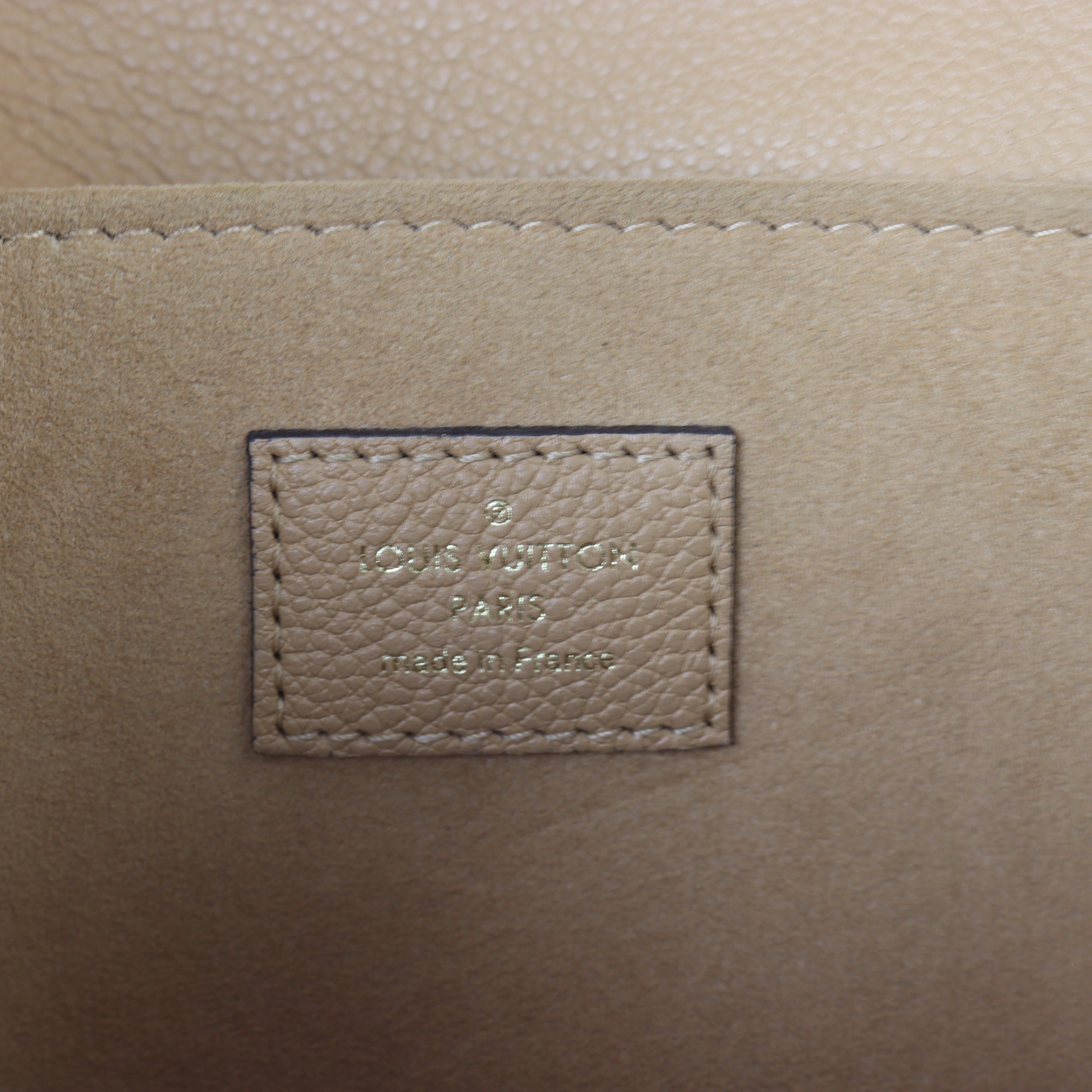 Louis Vuitton Pochette Metis Monogram Empreinte Giant Bicolour