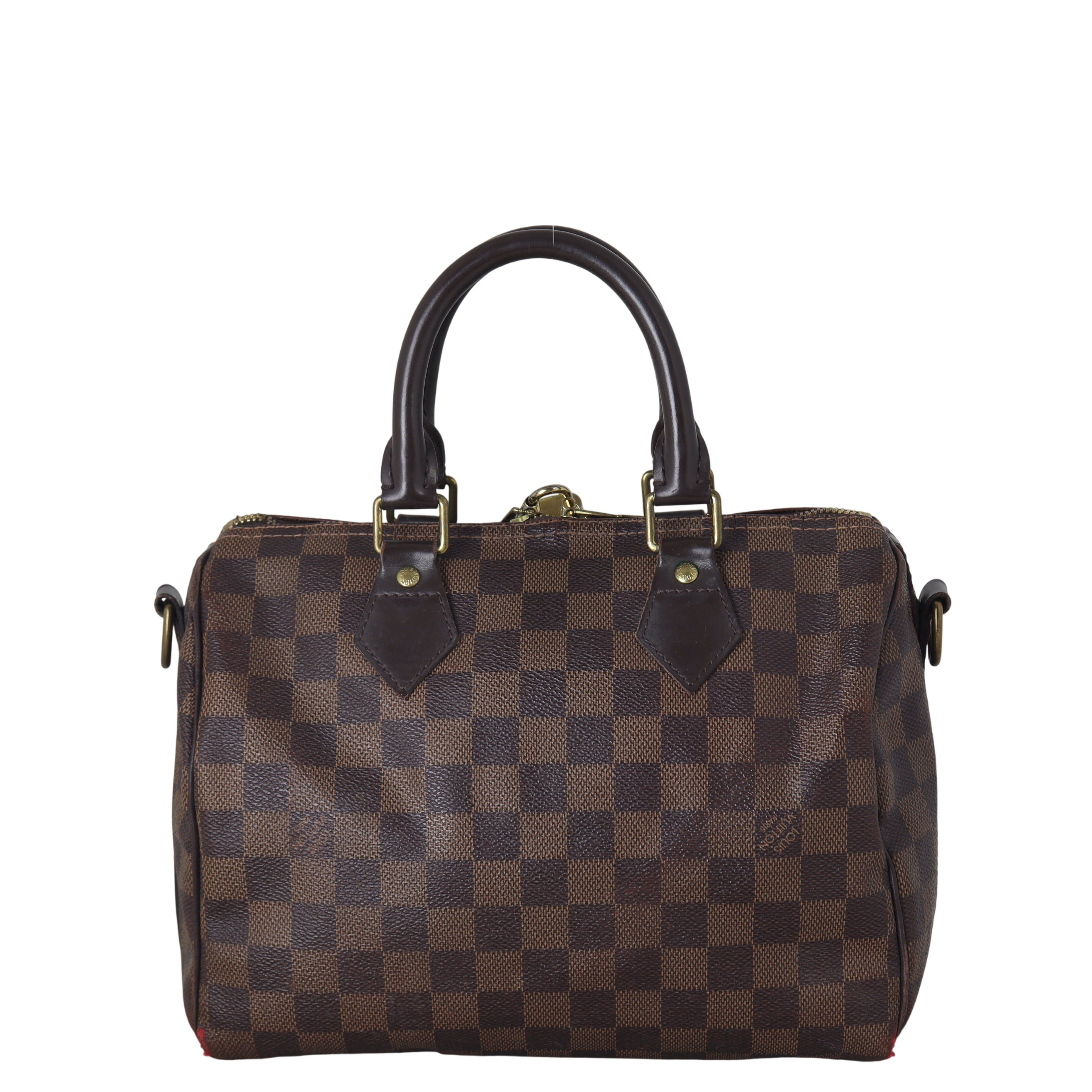 Louis Vuitton Speedy 25 Bandouliere Damier Ebene