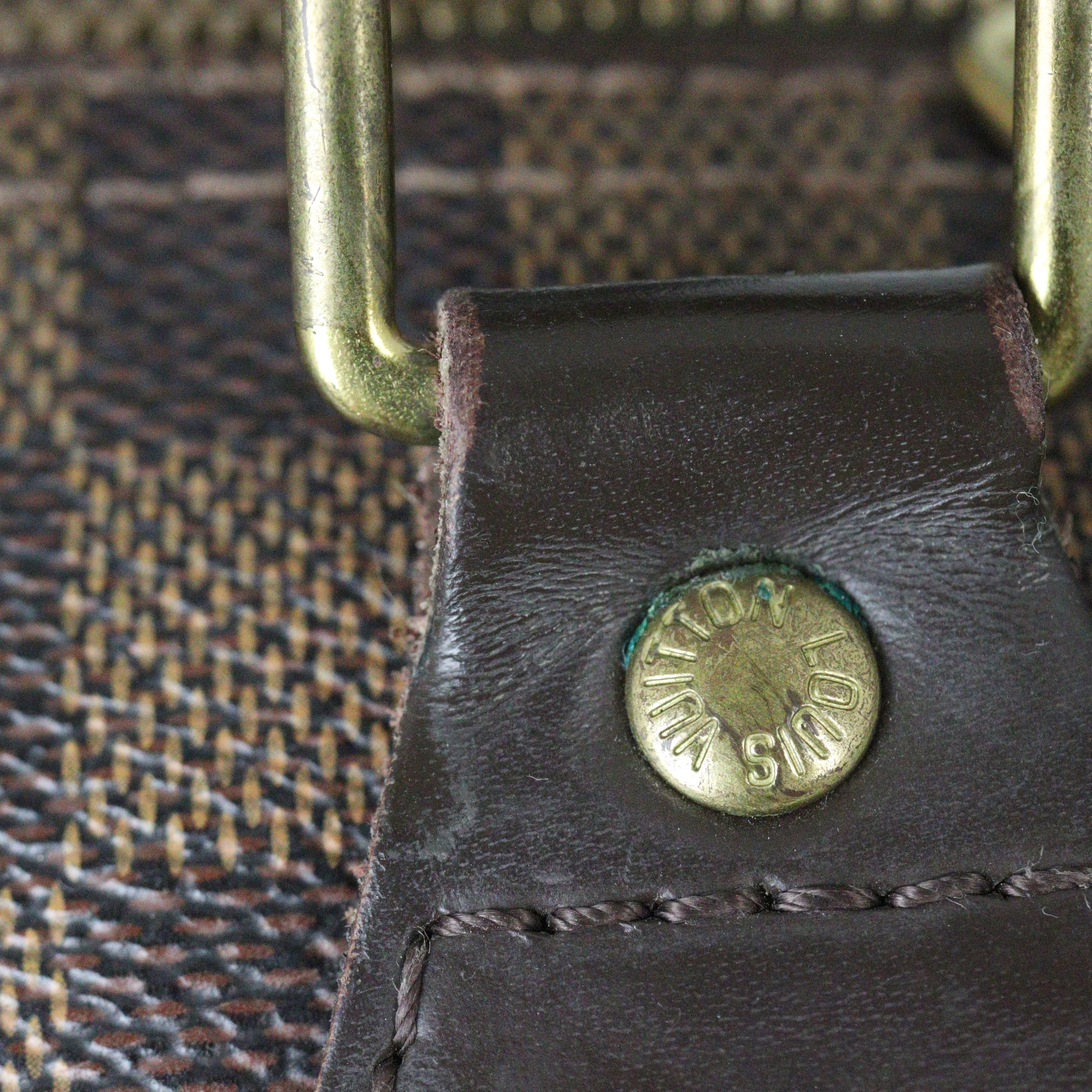 Louis Vuitton Speedy 25 Bandouliere Damier Ebene