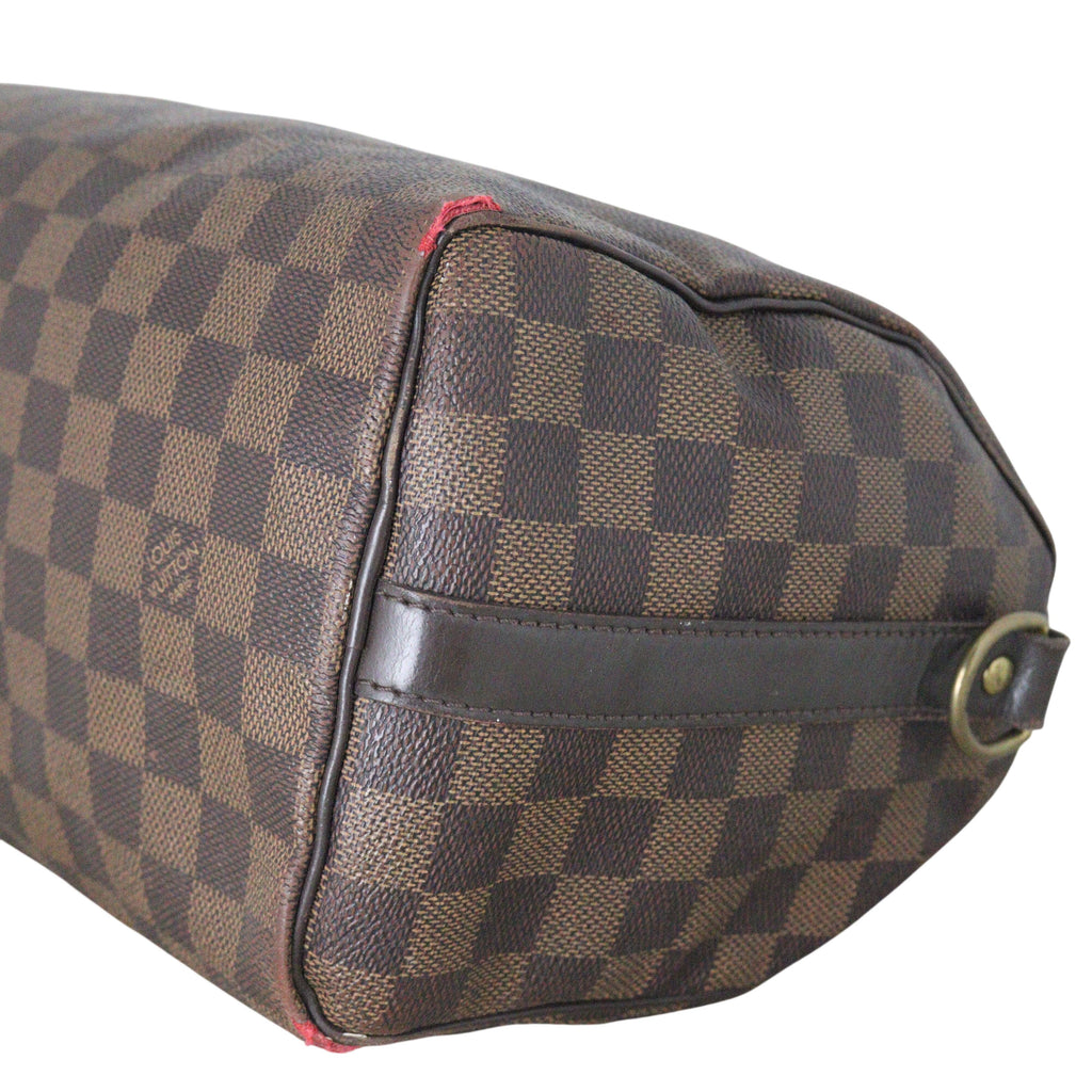 Louis Vuitton Speedy 25 Bandouliere Damier Ebene
