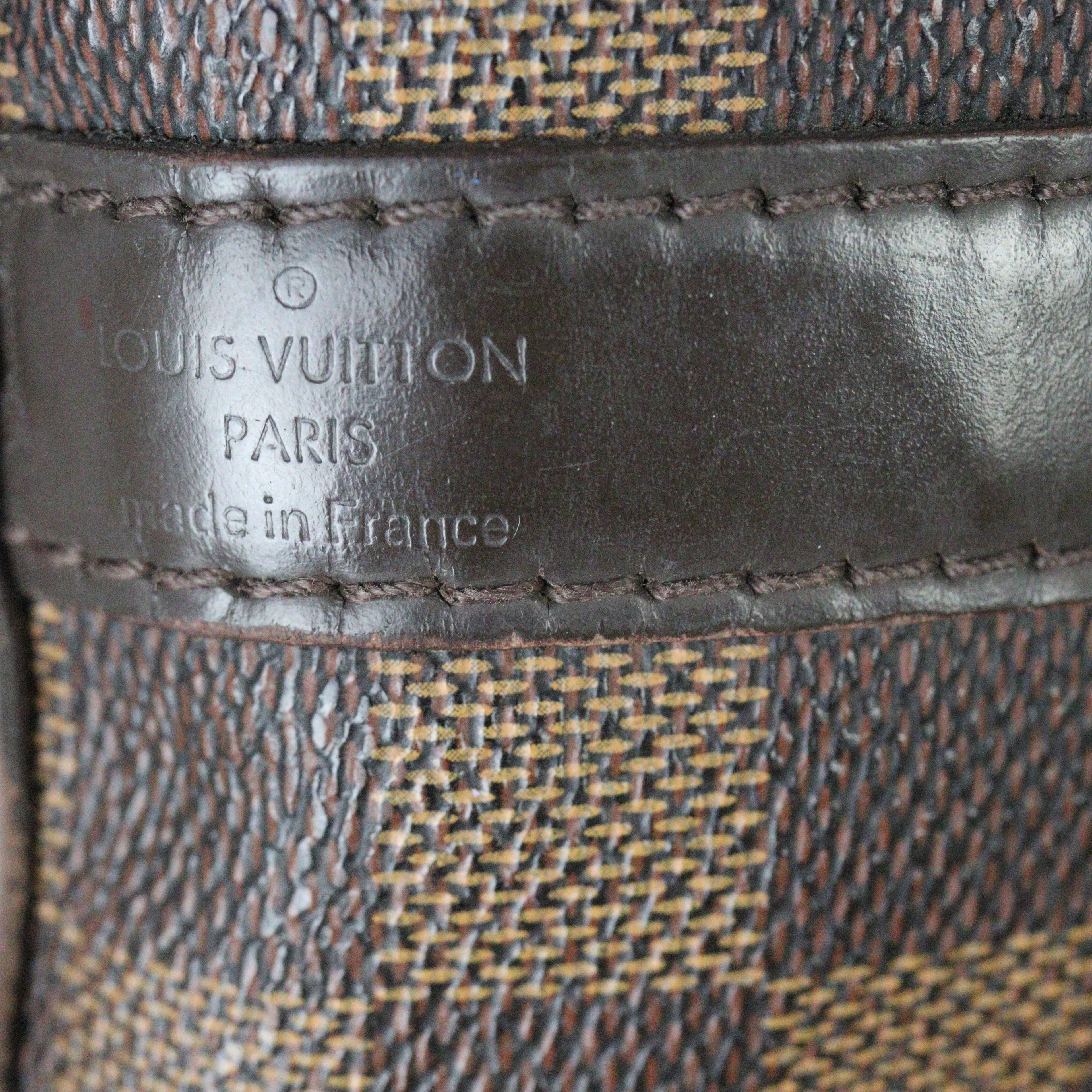 Louis Vuitton Speedy 25 Bandouliere Damier Ebene