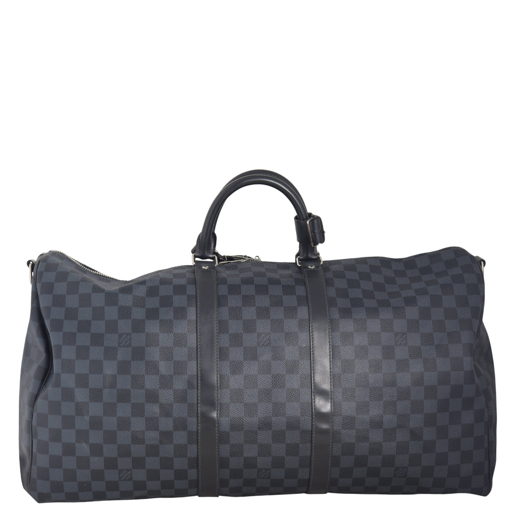 Louis Vuitton Keepall 55 Bandouliere Damier Cobalt