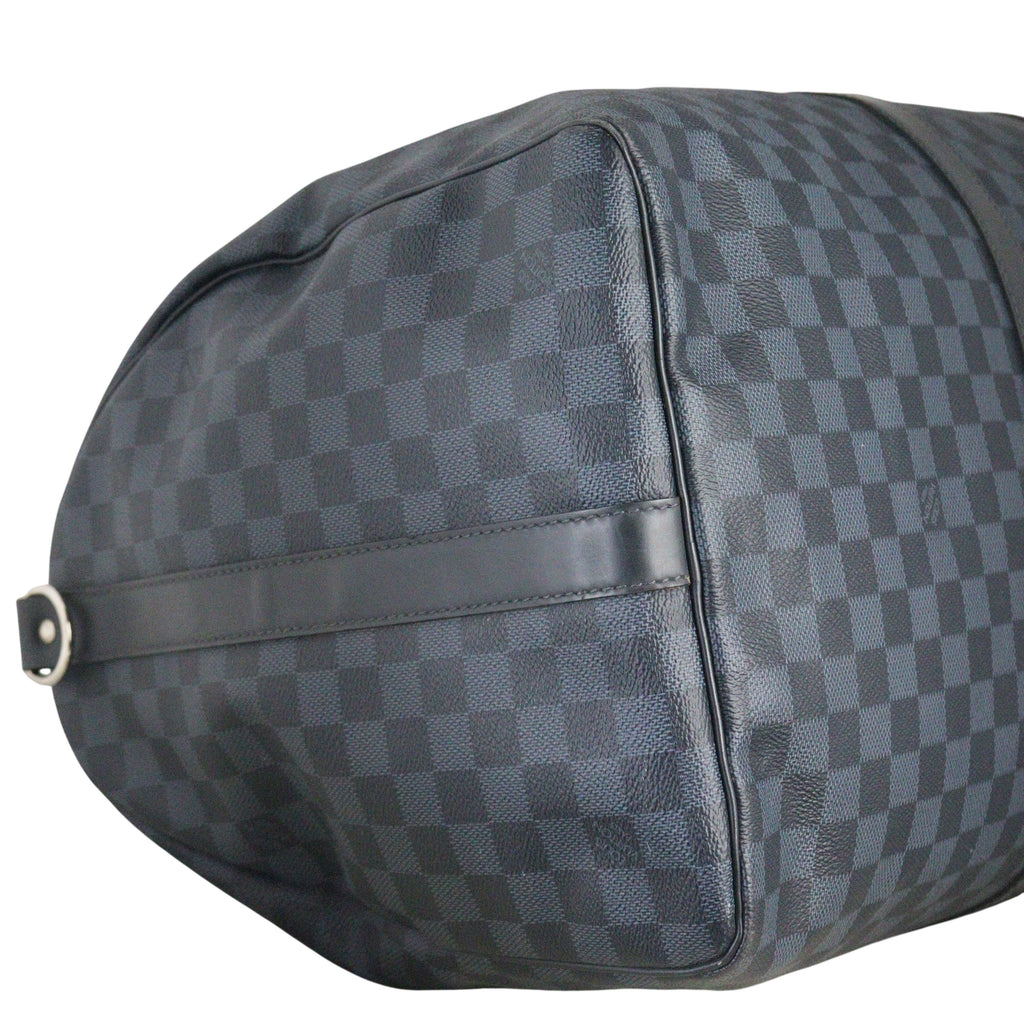 Louis Vuitton Keepall 55 Bandouliere Damier Cobalt
