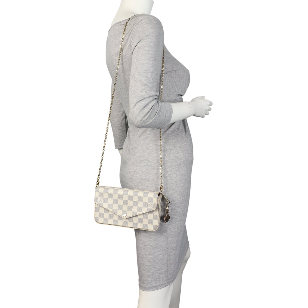 Louis Vuitton Pochette Felicie Damier Azur