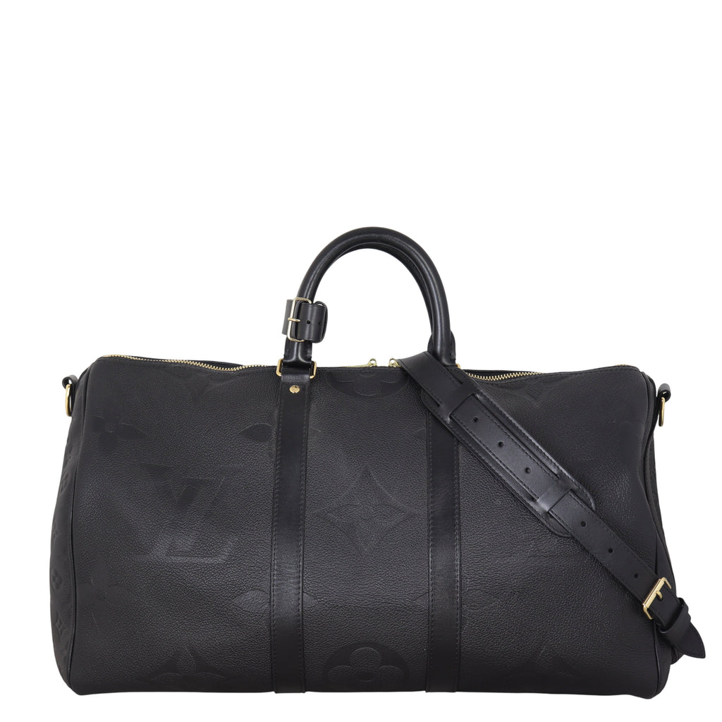 Louis Vuitton Keepall 45 Bandouliere Monogram Empreinte Giant