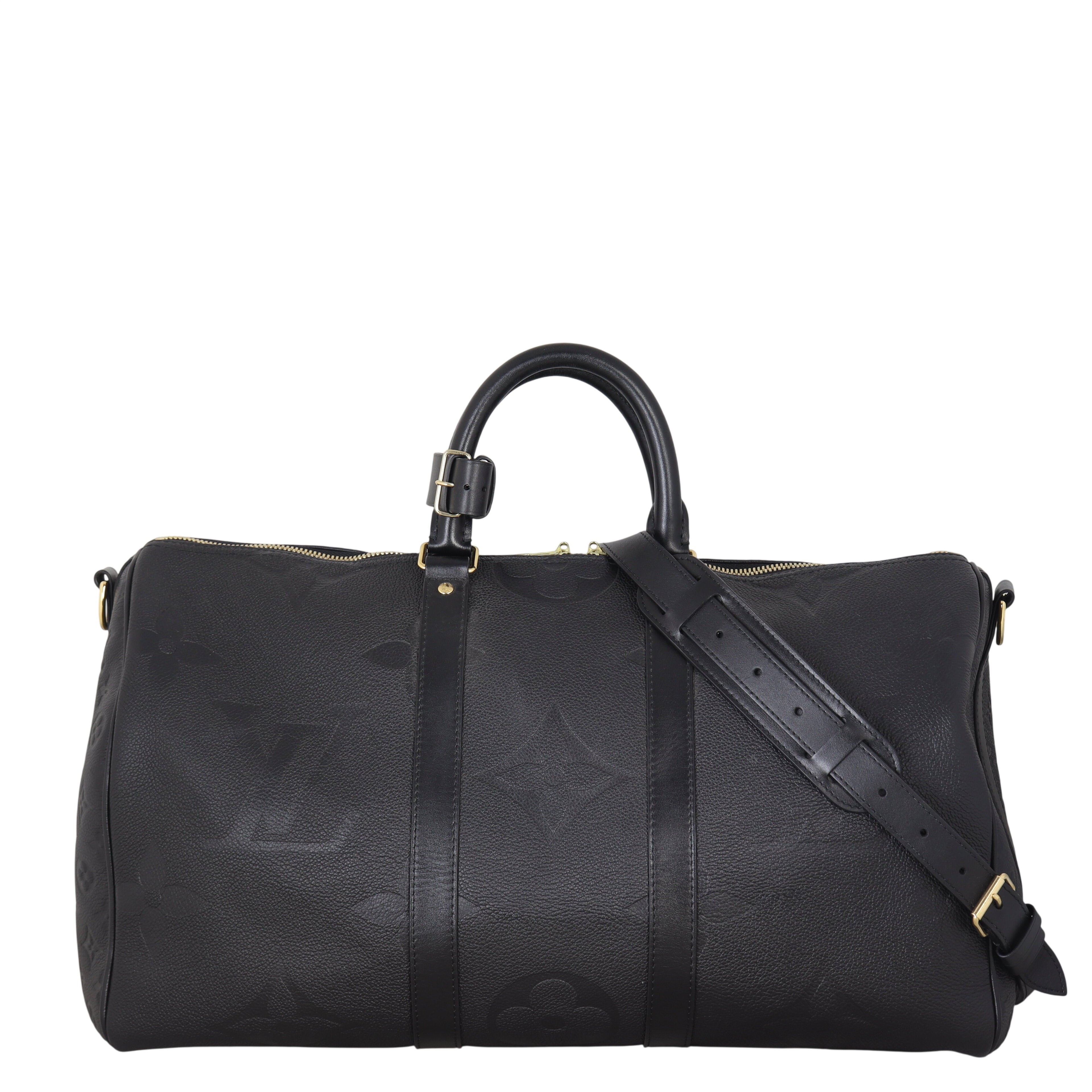 Louis Vuitton Keepall 45 Bandouliere Monogram Empreinte Giant