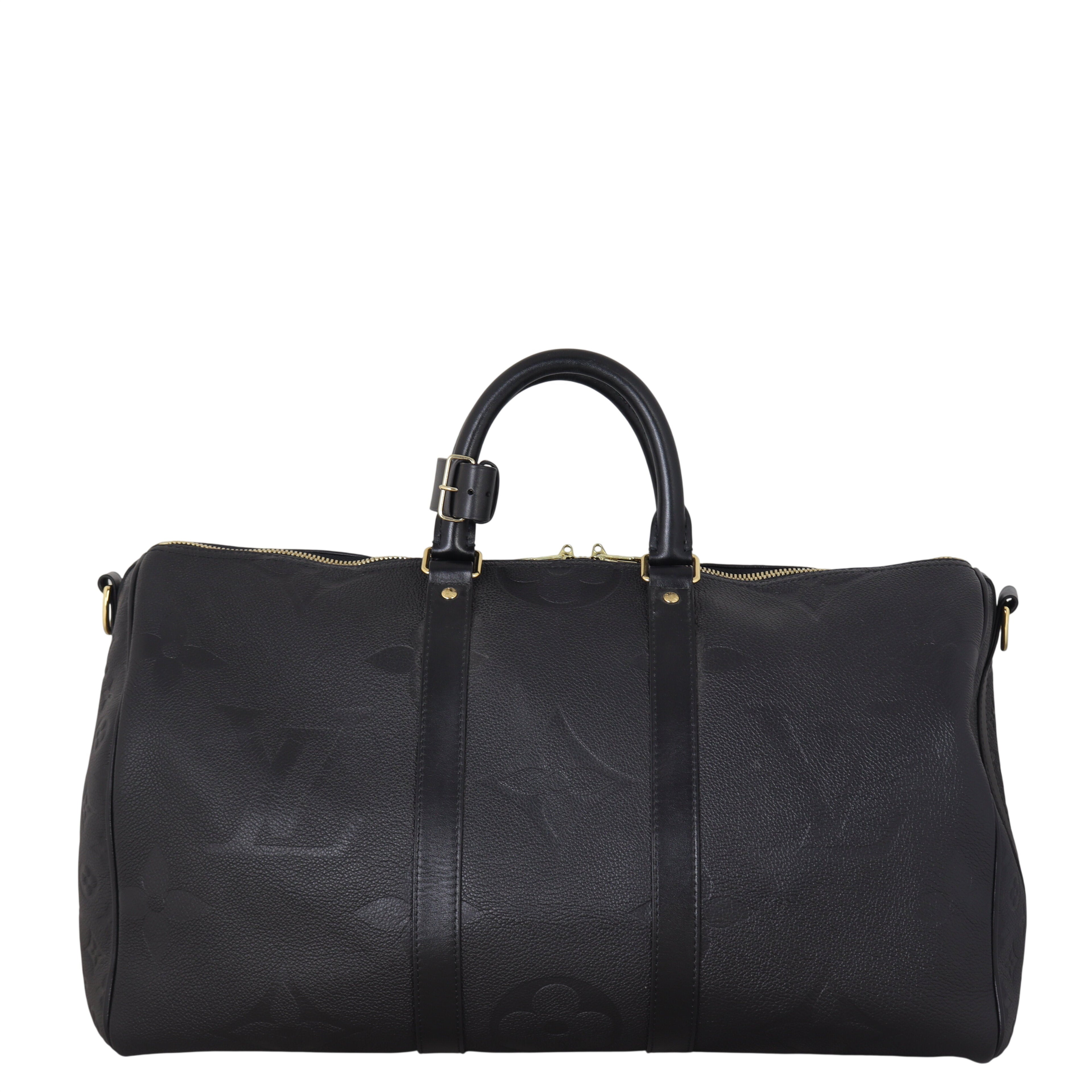 Louis Vuitton Keepall 45 Bandouliere Monogram Empreinte Giant