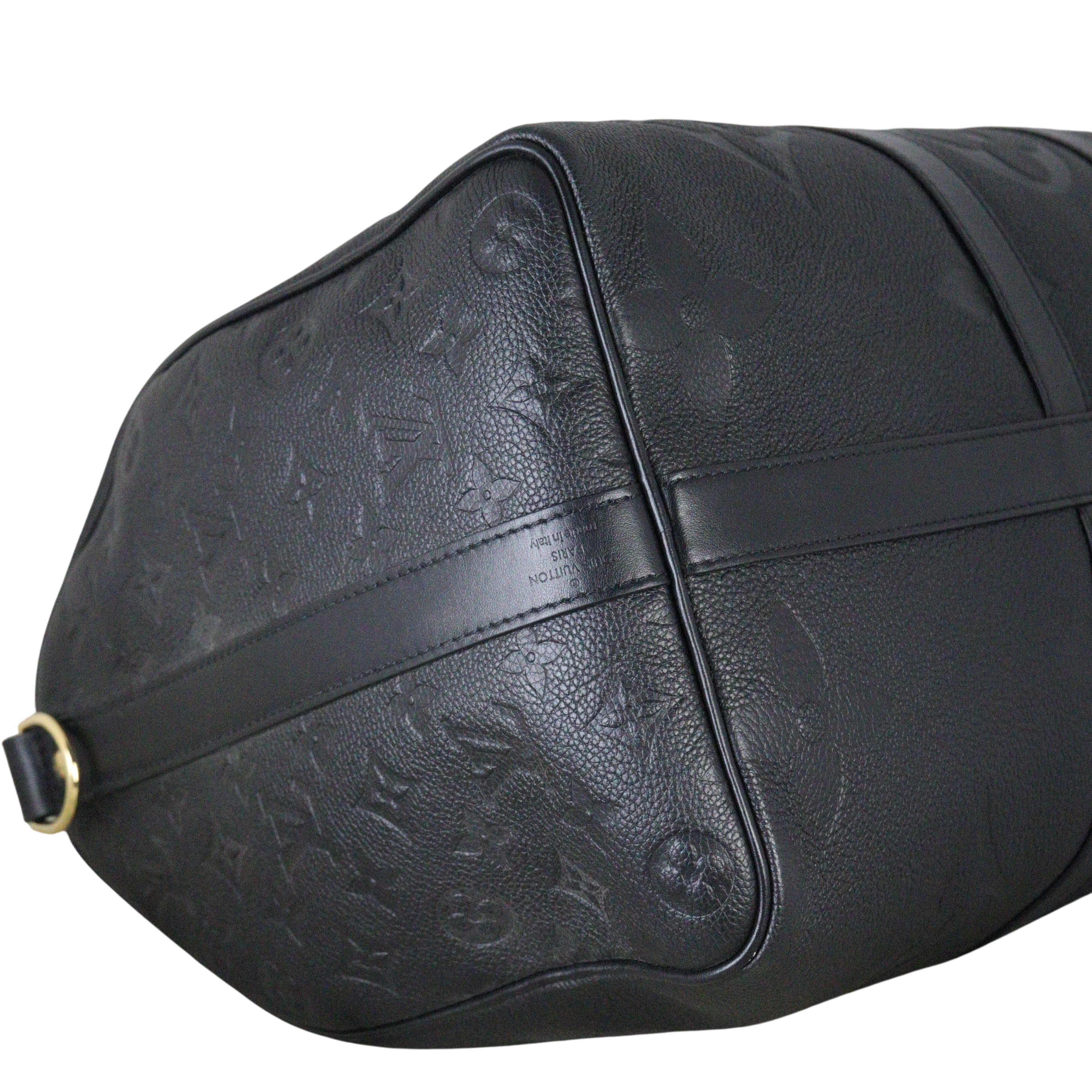 Louis Vuitton Keepall 45 Bandouliere Monogram Empreinte Giant