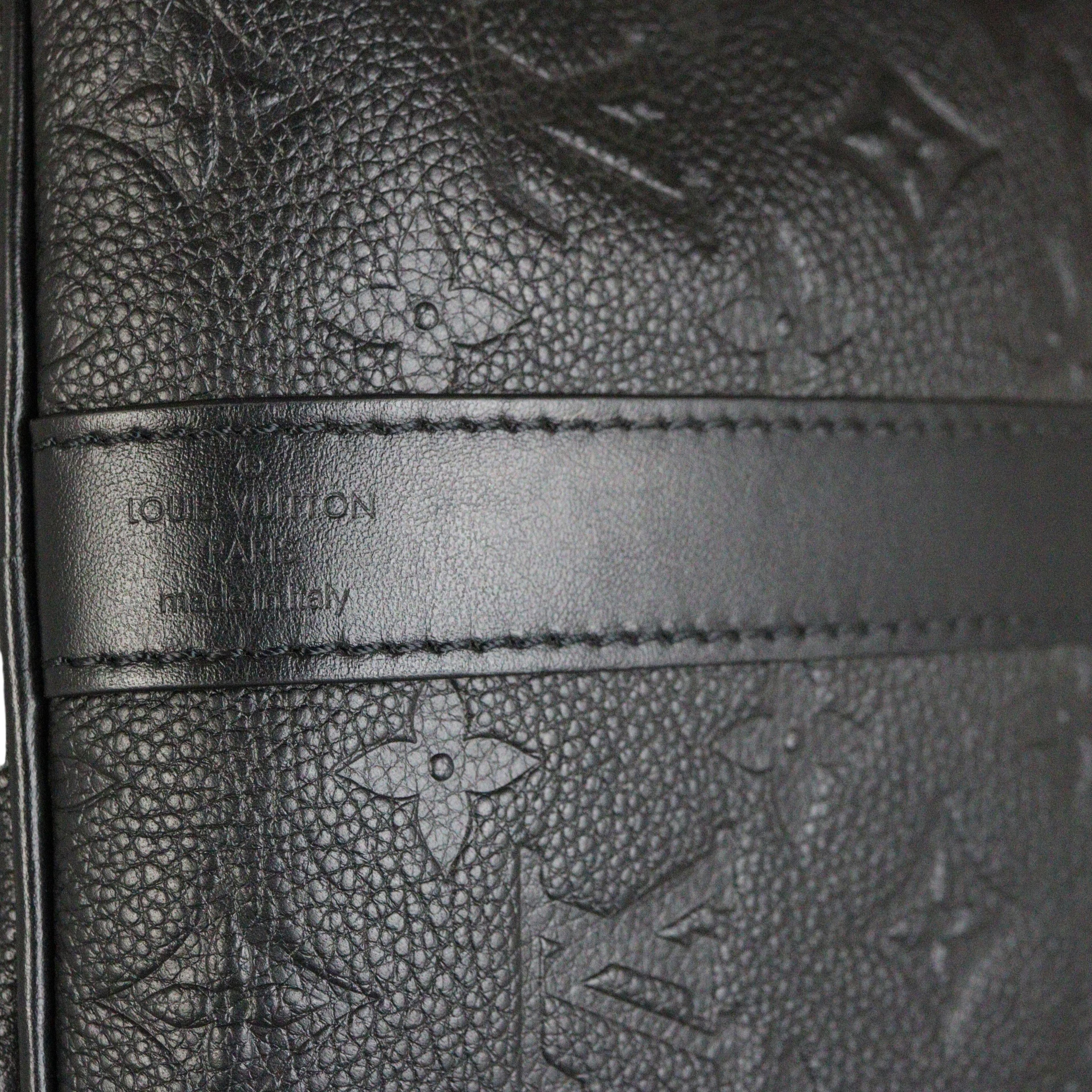 Louis Vuitton Keepall 45 Bandouliere Monogram Empreinte Giant