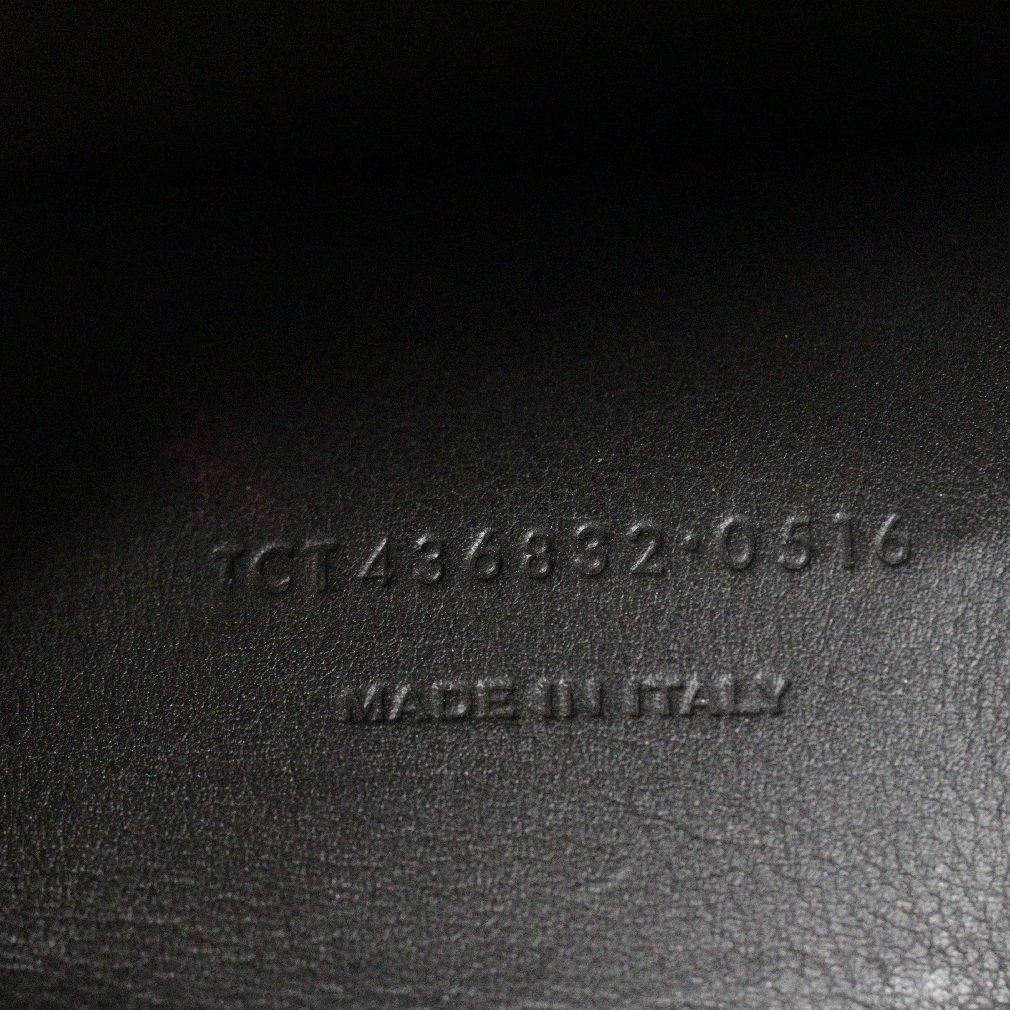 Saint Laurent Downtown Cabas Croc-Embossed