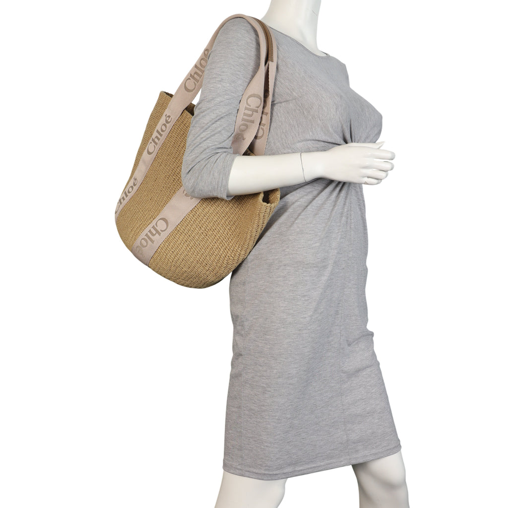 Chloe Woody Basket Bag Large